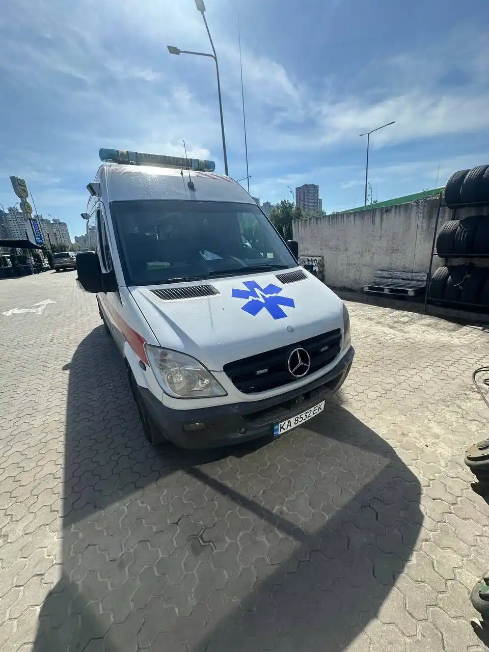 Медичний автомобіль Mercedes Sprinter — Медісфера